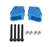 plplaaoo Sedile con tirante in lega di alluminio lavorazione CNC di precisione durevole accessorio per auto cingolata RC per AXIAL Wraith AX90056 rosso nero titanio grigio blu 20x18x12mm 2 (AX80070B)