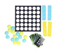 plplaaoo Set da Gioco con Palline rimbalzanti Gioco interattivo da Tavolo per Bambini Divertimento in Famiglia Materiale plastico 20,5 cm x 20,5 cm Include 16 Palline 9 Carte 4 basi per