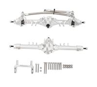 plplaaoo Set di assi anteriori e posteriori per auto RC Parti di aggiornamento in lega di alluminio per SCX10 II Currie RockJock Veicolo cingolato fuoristrada in scala 1/10 Gruppo asse a