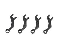 plplaaoo Set di bielle per elicotteri RC Aste di collegamento di ricambio in plastica di alta qualità per aggiornamenti e riparazioni di elicotteri K124 K170 RC 4 pezzi