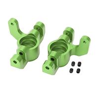 plplaaoo Set di Bracci articolati in Alluminio Coppa dello sterzo Durevole di Alta qualità per LOSI Lasernut U4 Tenacity 1/10 RC Car Upgrade 2 Pezzi in Lega di Alluminio 48x34mm (Verde)