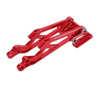 plplaaoo Set di supporti per alettone posteriore in metallo regolabile Set di accessori di aggiornamento in lega di alluminio durevole ad alte prestazioni per auto Kraton Typhon 1/8 RC (Rossa)