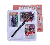 plplaaoo Set di Trucchi magici per Bambini ABS di Alta qualità Sicuro Non tossico Puntelli magici per Bambini Giocattolo Impara abilità magiche Divertente Regalo educativo per Principianti (2511)