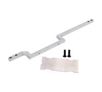 plplaaoo Supporto centrale in alluminio RC e set di montaggio ESC 1/5 Parti di aggiornamento ad alte prestazioni per Infraction Limitless 1/7 RC Car Argento durevole 170 g