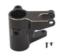plplaaoo Supporto per collegamento asse anteriore in ottone Parte di aggiornamento resistente alla ruggine per impieghi gravosi per Axial SCX10 Pro 1/10 RC Crawler AXI03028 Telaio Nero Oro