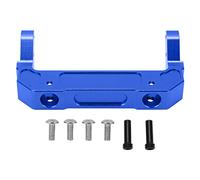 plplaaoo Supporto per paraurti anteriore in metallo, lega di alluminio, durevole aggiornamento di ricambio per AXIAL SCX6 1/6 RC Car, migliora le prestazioni di manovrabilità, protegge il (Blu)