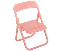 plplaaoo Supporto per telefono Materiale TPR Robusto portatile pieghevole Accessorio da scrivania carino per guardare video Chat video Lettura Navigazione in Internet 11 x 5,5 x 6,5 cm 1 (Rosa)