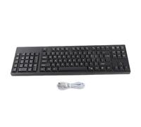 plplaaoo Tastiera per mancini 109 tasti Tipo C Layout ergonomico Tastiera da ufficio Plug and Play per progettazione contabilità aziendale Tastiera inglese con layout USA Materiale ABS