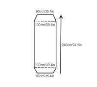 plplaaoo Tenda da campeggio ultraleggero tenda resistente all'acqua singola con supporto in alluminio aeronautico Tenda per sacco a pelo portatile per escursioni in spalla in spina dorsale. (Nero)
