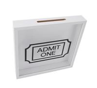 plplaaoo Travel Adventure Archive Shadow Box a 29 cm Display White Top Caricamento della scatola ombra con slot per l'immagine (Bianco)