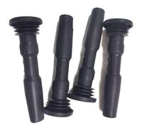PLQAWRBT Connettore candela in per bobina Compatibile con VW T-Roc, CC, G | Spark Plug Connector Compatibile con VW Caddy, Golf, Jetta, Polo, Passat, Tiguan, 04E905199A, 04E905199H,(4pcs)
