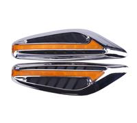PLQAWRBT Indicatori di direzione dello specchio | Steering Light Side Lamp DC12V Blade Shape LED Lights Marker(Yellow)