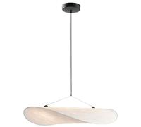 PLSDH Lampada a Sospensione in Seta Stile Wabi Sabi, apparecchi di Illuminazione creativi per Scale sul Comodino della Camera da Letto nel Soggiorno e nella Hall, Lampada a Sospensione Decorativa