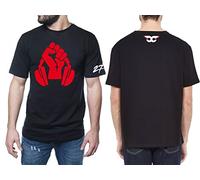 PLSH T Shirt Maglietta Nera Carl Cox Dj House Techno Ibiza Space - MOD2 (XL)