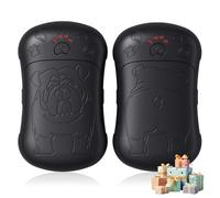 PlsMupn Confezione da 2 Mini Scaldamani Elettrici 6000 mAh, Scalda Mani Ricaricabili USB Magnetici, Riscalda Mani Portatile da Tasca per Uomo Donna Bambini - Nero