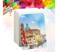 Plstod 40 Fogli Di Carta Acquerello, Carta per Acquerello Da 300 g/m², Fogli per Pittura Scrittura a Mano e Progetti Artistici, 10 x 15cm