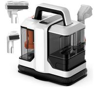 PLSZLL Pulitore Portatile per tappeti, pulitore a Vapore Portatile da 750 W con aspirazione da 15 kPa, 2 testine per Macchie e aloni di Animali Domestici, Ideale per Uso Domestico