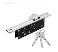 PLTMGHVF 1 set di ganci for porte scorrevoli in lega di alluminio con blocco di sicurezza a terra(40 * 40 * 20mm)