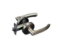 PLTMGHVF Serratura for porta, antifurto silenziosa, rotonda, a tre poli, con una sola linguetta(Green bronze BK)