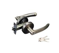 PLTMGHVF Serratura for porta, antifurto silenziosa, rotonda, a tre poli, con una sola linguetta(Green bronze ET)