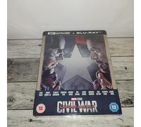 PLTS Captain America Civil War 4k Ultra Hd + Blu-ray Steelbook - BluRay