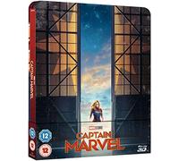 PLTS Captain Marvel Blu-ray 3d + Blu-ray Steelbook - BluRay