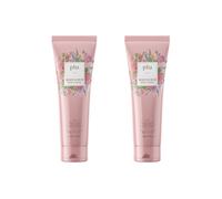 plu - Body Scrub Pink Floral - 200g DUO Set