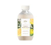 plu - Perfumed Super Vita Scrub Body Wash - 200g - Lemon Green Tea