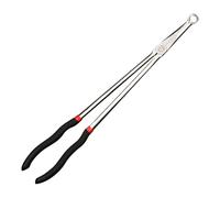 Pluces a lungo raggio - Pinza lunga | Extra lungo ago pinza per naso | Prugna per naso a lungo raggio | Carbonio in acciaio punta per naso con multi-articolazione | Strumenti di riparazione