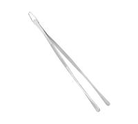 Plucker Culinary - Base chirurgica di precisione, di presa seghettata, strato resistente al calore, struttura in acciaio spazzolato lucido, attrezzatura da chef professionale, ristorante