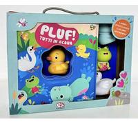 Pluf! Tutti in acqua. Ediz. a colori. Con 4 Bambola o pupazzetto