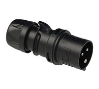 Plug 32A 240V 3P Black PCE 91317