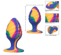 Plug anal in silicone maxi dilatatore indossabile grande dildo fallo butt liscio