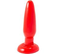 Plug anal pequeÑo rojo 15cm