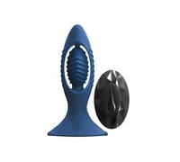 Plug anale vibrante in silicone vibratore dilatatore anal butt tappo con ventosa