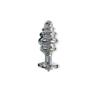 Plug anale 1 pezzo 3 forme per scegliere Shock elettrico nuovo metallo anale butt plug elettrostimolazione accessori a tema giocattoli