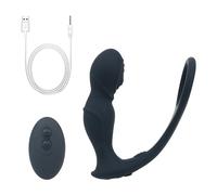 Plug anale 10 modalità vibratori plug anale Per uomo donna butt plug giocattoli sessuali coppia uomo masturbatore dildo giocattoli sexy per adulti
