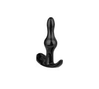 Plug anale 10 pezzi Vibratore Butt Anal Plug Set Vibrazione Sensualità Kit di perline di testa vibrante Massaggiatore prostatico sessuale Giocattoli Coppie (nero)