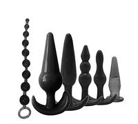 Plug anale 10 pezzi Vibratore Butt Anal Plug Set Vibrazione Sensualità Kit di perline di testa vibrante Massaggiatore sessuale della prostata Giocattoli Per Coppie (10 pezzi)