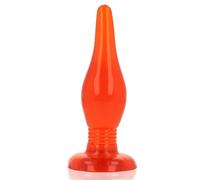 Plug anal tacto suave rojo 14.2
