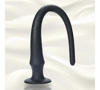 Plug anale 20in super lungo in silicone liquido flessibile con scalino, stimolazione prostatica e G-spot, per adulti avanzati e esploratori