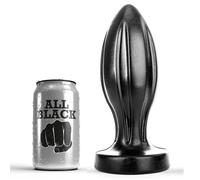 Plug anale 21 cm nero, Larghezza 100 mm, Lunghezza 233 mm, Profondità 100 mm, Dipartimento Couple, Poids 0.820 Kg, Colore Nero