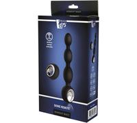 Plug anale 22 cm con sfere graudali telecomando vibrazioni 7 x IPX7 USB