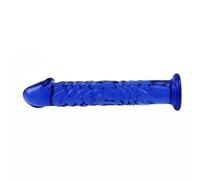 Plug anale 3 colori di cristallo dildo pene finto perline anali di cristallo butt plug macchina del sesso punto G giocattoli della masturbazione delle donne