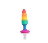 Plug anale 3 dimensioni gel di silice colorato grande butt plug giocattoli del sesso anale Per adulti uomini donna gay buttplug anale dildo masturbador ano macchina del sesso
