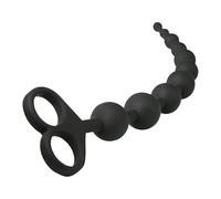 Plug anale 34 cm di lunghezza piccola perline anali plug anale in silicone palle anali giocattoli del sesso Per donna adulta gay maschio massaggio alla prostata ano buttplug