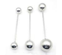 Plug anale 38/50/63mm Per Scegli Grandi palline anali in metallo in acciaio inossidabile Butt Plug Inserto G Spot Masturbatore Dildo Giocattolo del sesso Per Uomo Donna