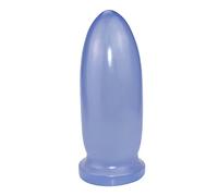 Plug anale 3in Enormi giocattoli anali Big Butt Plug Dildo Gode Ano Dilatatore Buttplug Massaggiatore prostatico Adulto (A050-Blue, China)