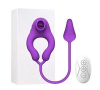 Plug anale 4 motori anello vibrante anello di stimolazione plug anale vibratore telecomando senza fili giocattoli sessuali (con scatola viola A)