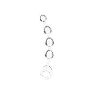 Plug anale 4 perle di gomma morbida plug anale perline lungo masturbatore anello di tiro palla culo giocattoli del sesso adulti donne accessori del sesso